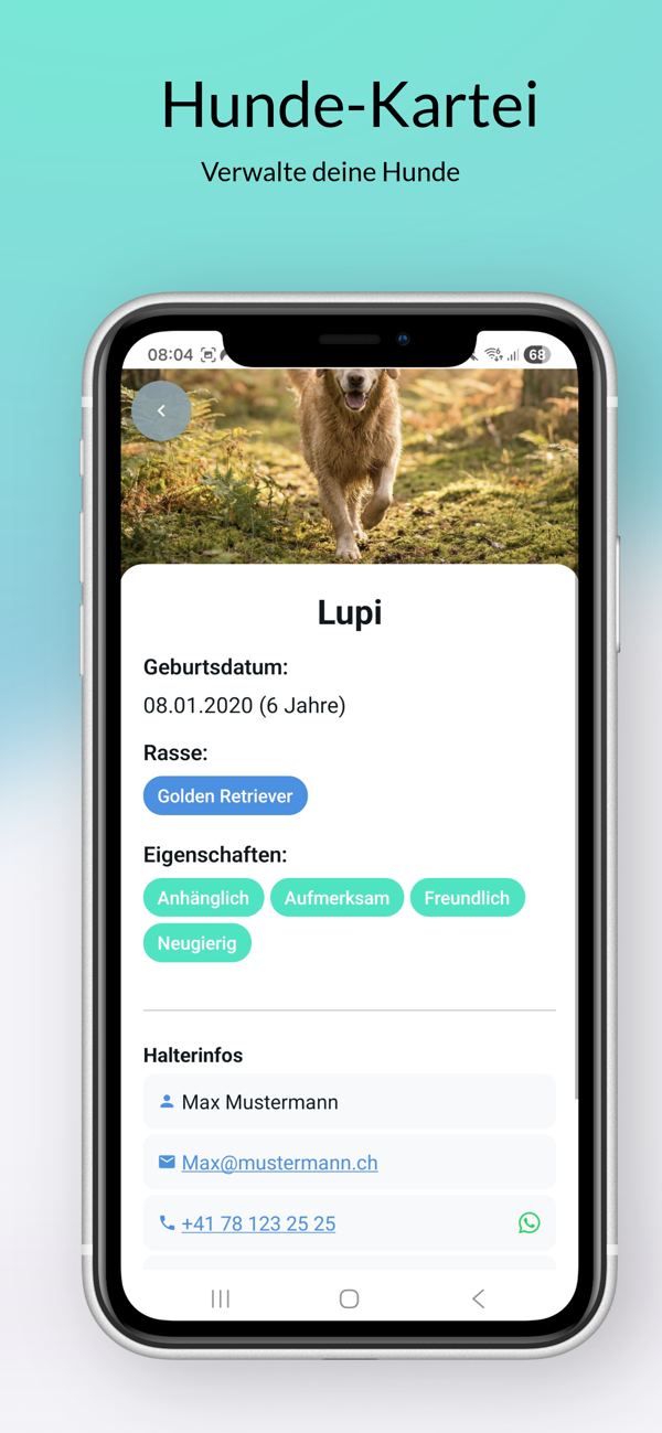 Smarte Hunde-Kartei